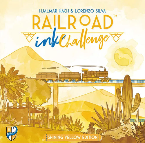 Railroad Ink Challenge: Shinning Yellow