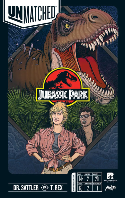 Unmatched: Jurassic Park- Dr. Sattler VS T.Rex